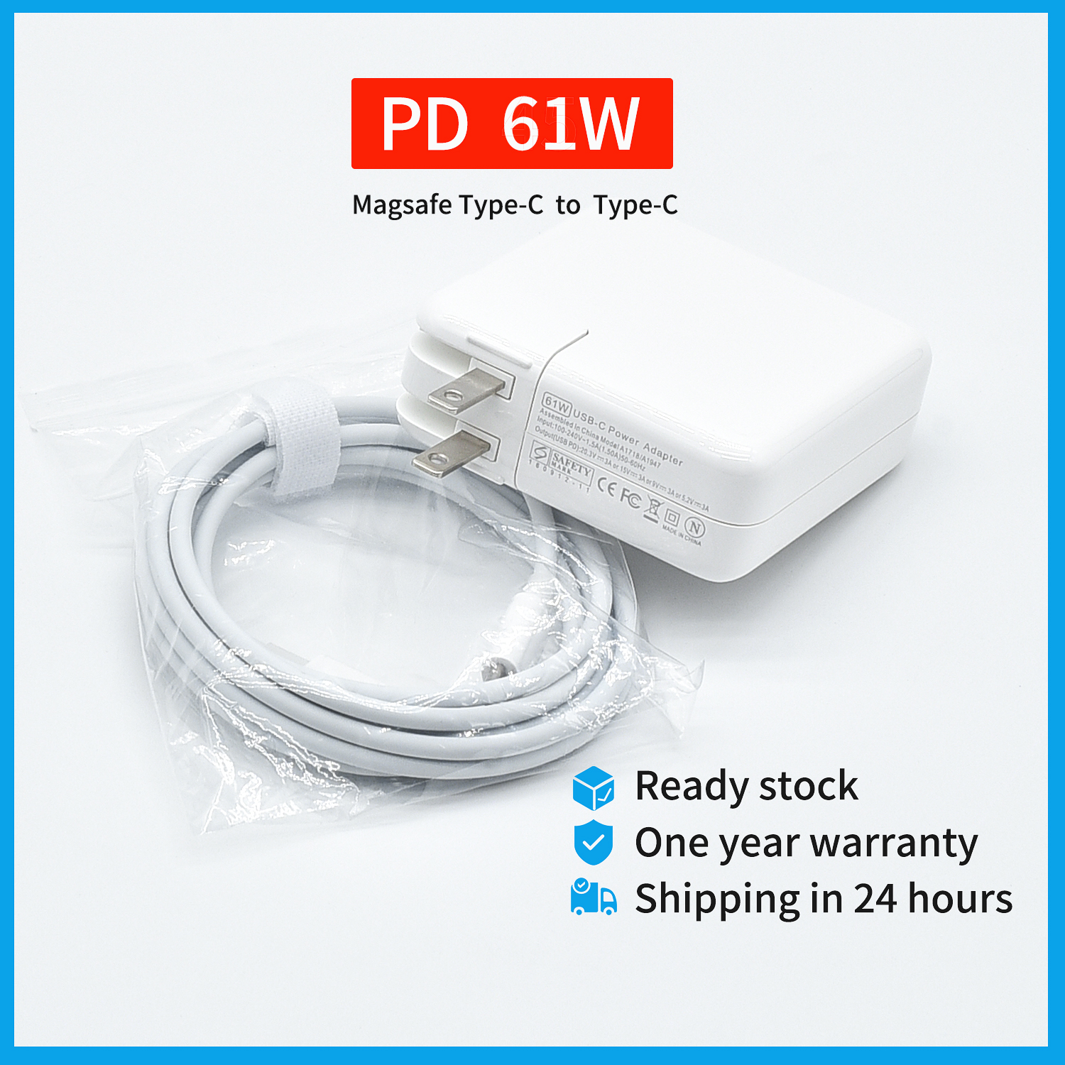 65W USB-C Laptop Adapter