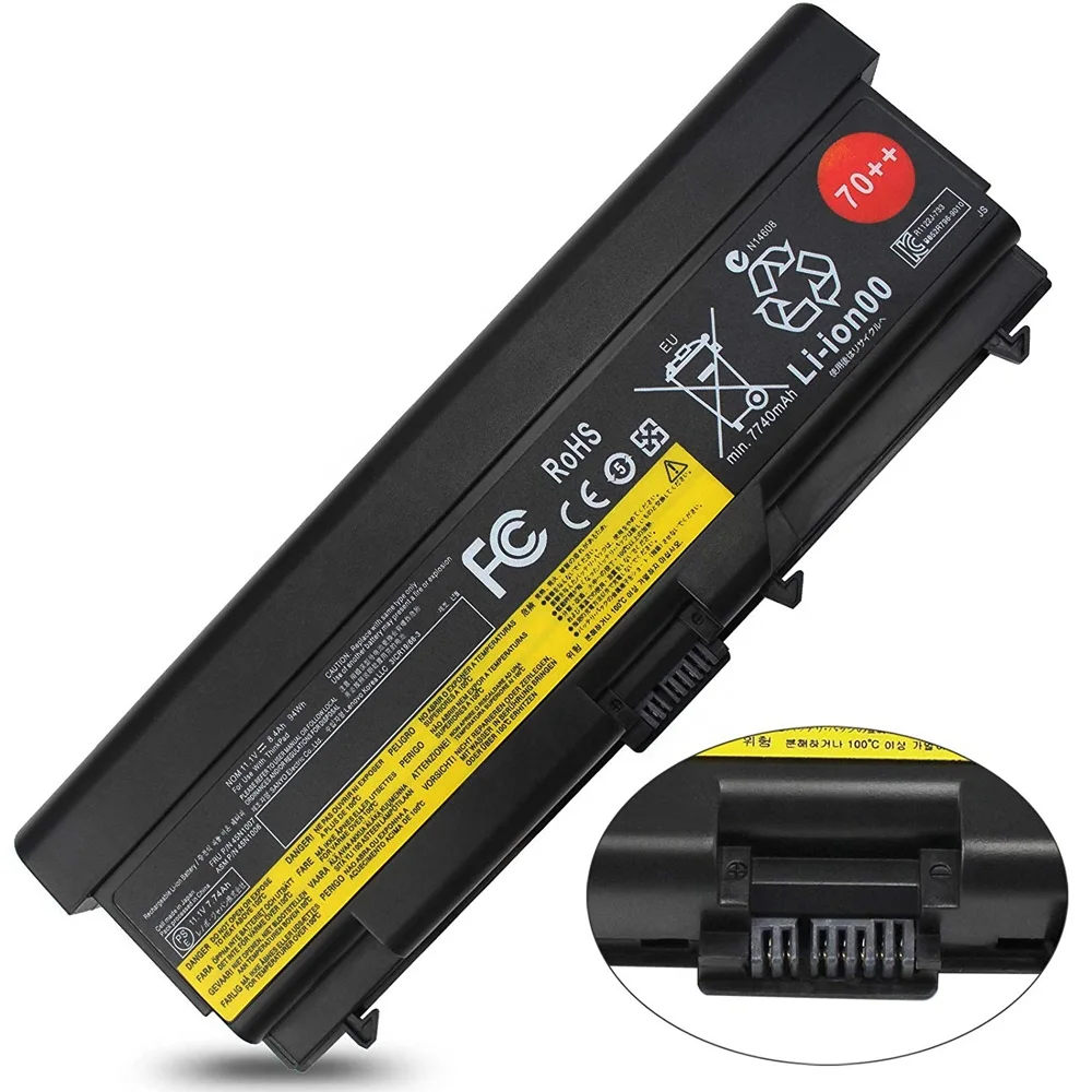 Replacement Laptop Battery for Lenovo ThinkPad T430, L430, L530, W530 – 11.1V 7800mAh Li-Polymer
