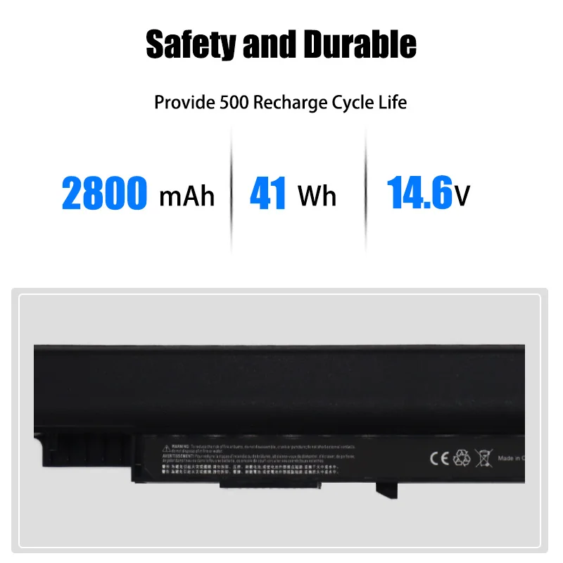 HS04 41Wh 14.6V Li-ion Replacement Battery for HP 807956-001 807957-001 807612-421 807611-421 Notebook Laptop Battery product image 2