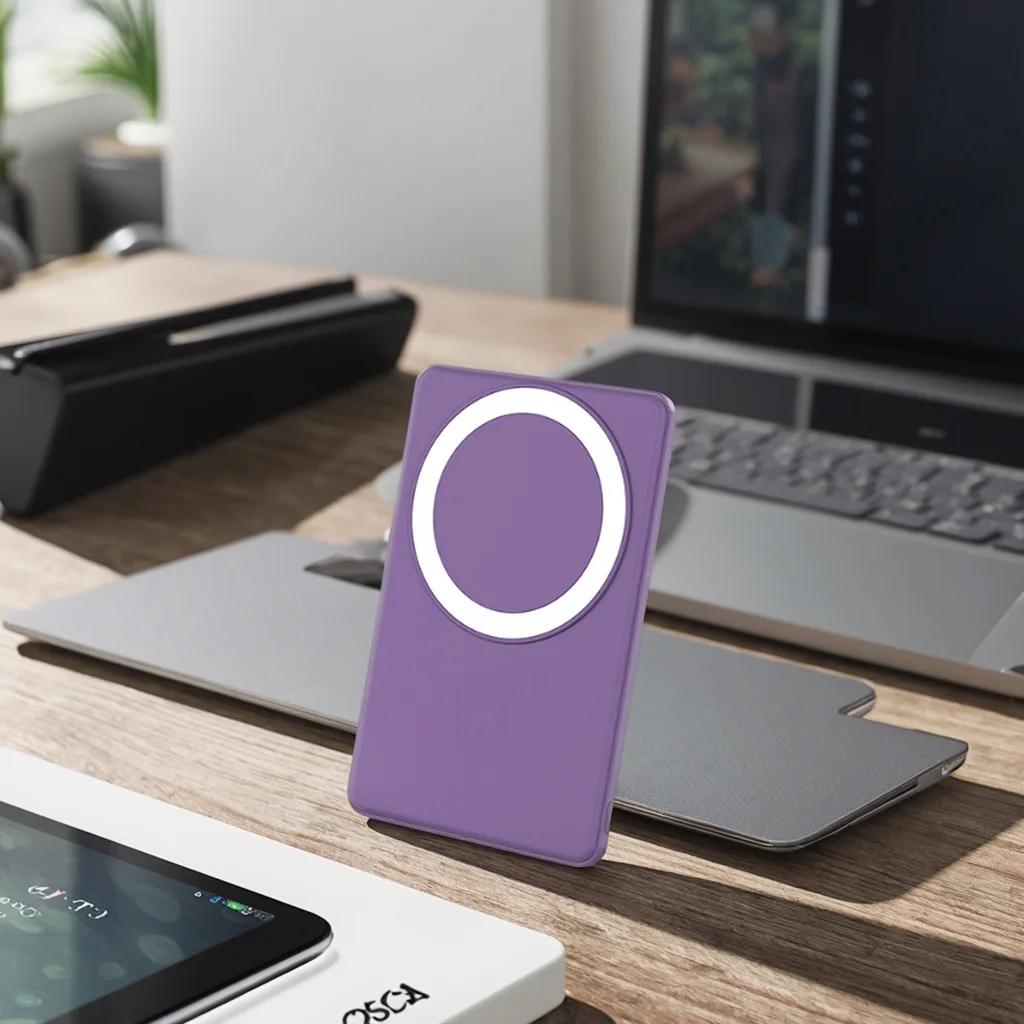 5000mAh Magnetic Wireless Power Bank 15W Fast Charging Portable Mini Power Station product image 3